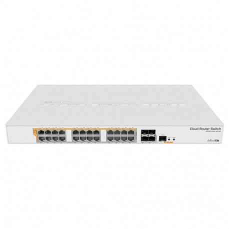 MikroTik CRS328-24P-4S+RM Cloud Core Router Switch 24x 1000Mb/s PoE+, 4x SFP+ 10G