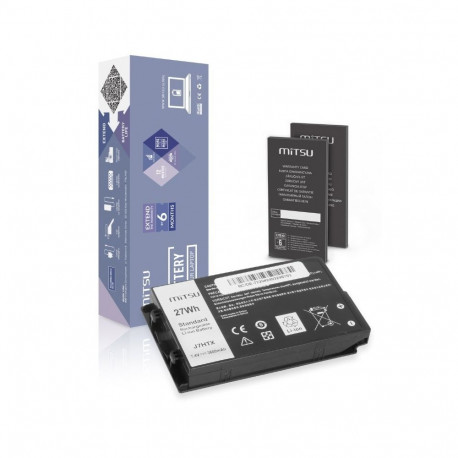 Dell aku J7HTX Latitude 12 Rugged 7202 7212 7220 tahvelarvuti 3600mAh (27Wh) 7.4V (7.6V)