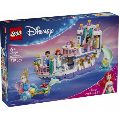 Disney 43299 Ariels Royal Wedding Boat Blocks