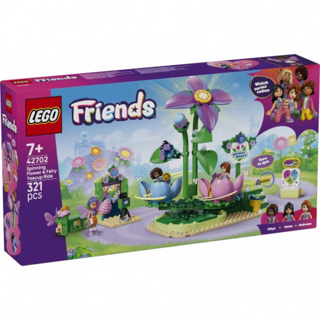 Blocks Friends teekruusikarussell 42702 keerlev lille- ja haldjateemaline