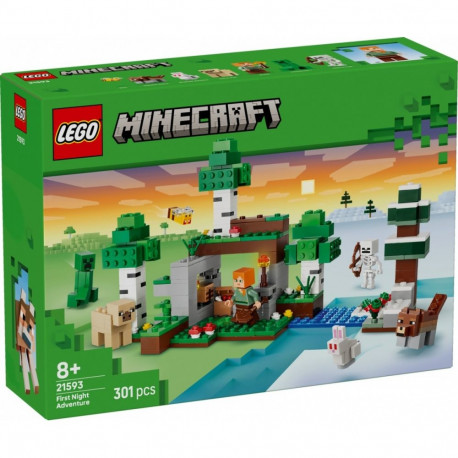 LEGO Minecraft 21593 First Night Adventure