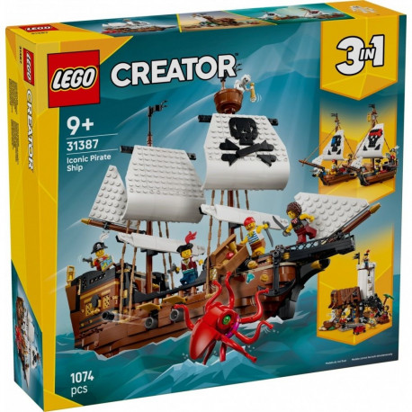 LEGO 31387 Iconic Pirate Ship
