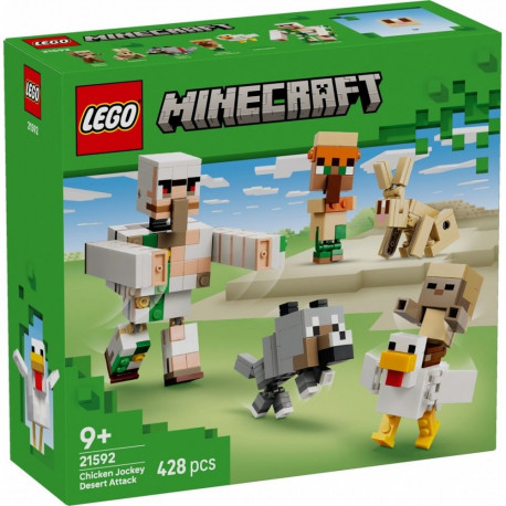 Blocks Minecraft ehituskomplekt 21592 kana-jockey kõrberünnak