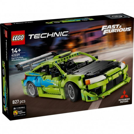 Blocks Technic 42229 Fast and Furious Mitsubishi Eclipse Car