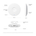 Access Point|TP-LINK|11000 Mbps|IEEE 802.11a/b/g|IEEE 802.11n|IEEE 802.11ac|IEEE 802.11ax|1x2.5GbE|E