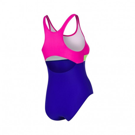 Ujumistrikoo Aqua-Speed Emily roosa/roheline/sinine