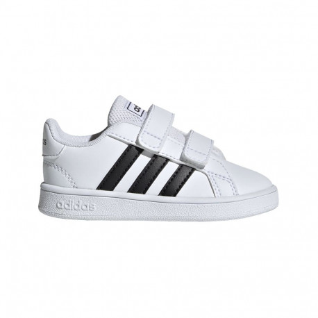 Vabaajajalatsid adidas GRAND COURT I valge/must