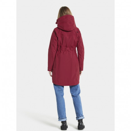 Kevadmantel/parka Didriksons Thelma 8 punane