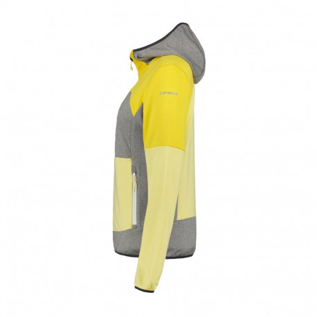Fliisjakk Icepeak Banks kollane/hall