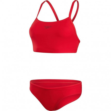 Bikiinikomplekt Speedo Endurance+ Thinstrap 2PC W punane