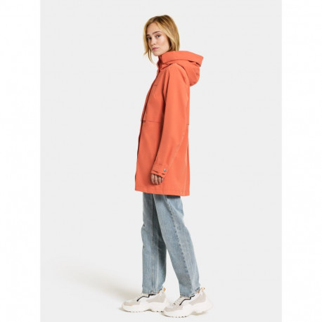 Kevad/sügis mantel/parka Didriksons Edith 6 punane