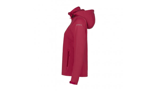 Softshell Icepeak Boise tumepunane