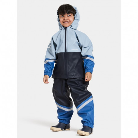Vihmariiete komplekt Didriksons Waterman Kids Set 12 helesinine/tumesinine