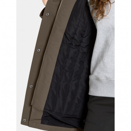 Parka Didriksons Harriet tumepruun (Mocha Brown)