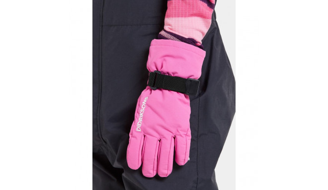 Kindad Didriksons Biggles Gloves 3 roosa