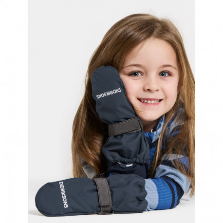Kindad Didriksons Biggles Zip Mitten 8 tumesinine