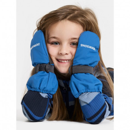 Kindad Didriksons Biggles Zip Mitten 8 sinine