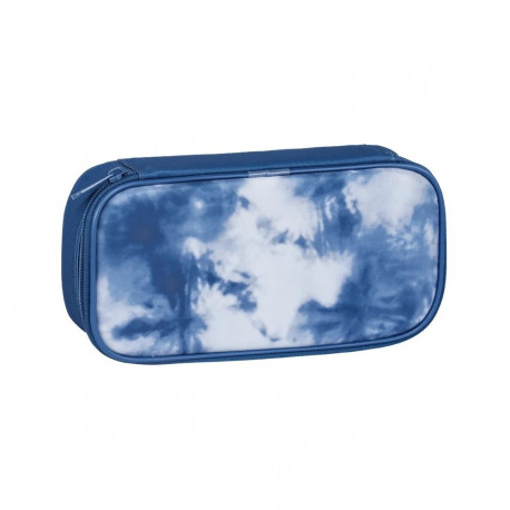 PENCIL CASE W/O SUPP PLANET BLUE 11X22X6