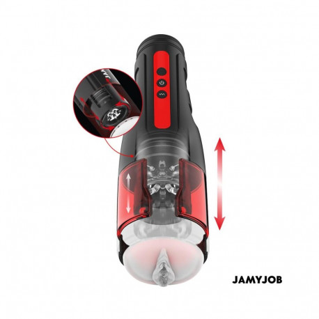 JAMYJOB - CYCLONE AUTOMATIC VAGINA MASTURBATOR 10 ROTATION AND THRUST MODES