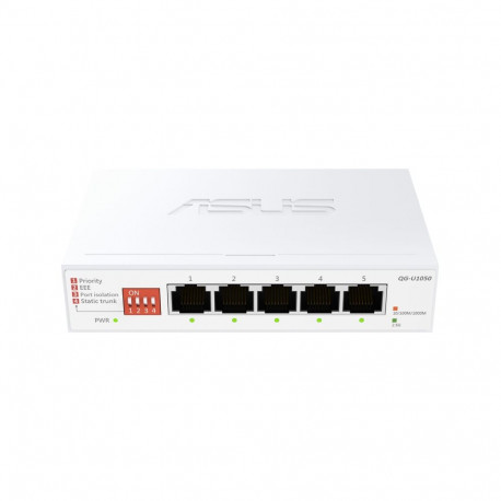 Asus | QG-U1050 | Switch, 5-port | Unmanaged | Desktop
