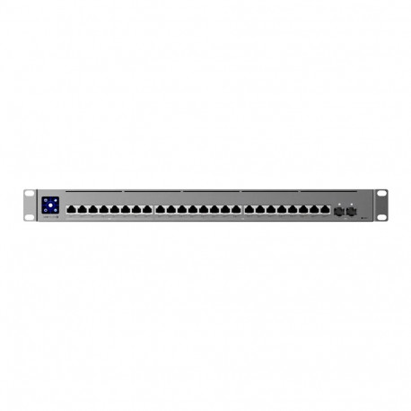 Ubiquiti Layer 3 Etherlighting USW-Pro-XG-24-PoE-EU (16) 10 GbE, (8) 2.5 GbE, and (2) 25G SFP28 port