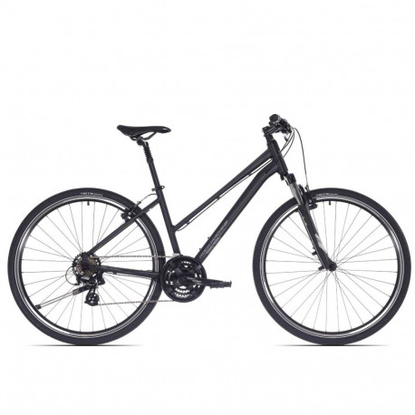 Maastikuratas Rock Machine Rokk 30 Easy Entry, Matte Black (Ratta suurus: 28 Raami suurus: L)