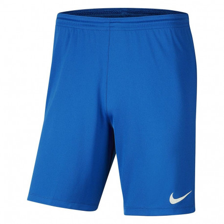 Spodenki dla dzieci Nike Dry Park III NB K niebieskie BV6865 463