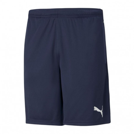 Puma meeste lühikesed treeningpüksid teamRISE 657336 06, tumesinine