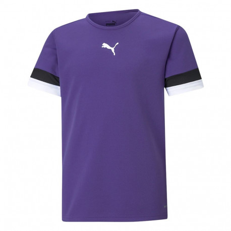 Koszulka dla dzieci Puma teamRISE Jersey Jr fioletowa 704938 10
