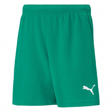 Spodenki dla dzieci Puma teamRISE Short Jr zielone 704943 05