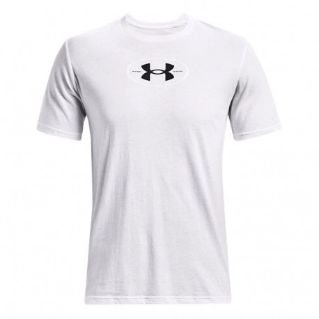 Under Armour meeste t-särk Repeat Ss graphics 1371264 100, valge