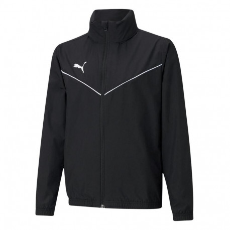 Kurtka dla dzieci Puma teamRISE All Weather Jacket czarna 657402 03