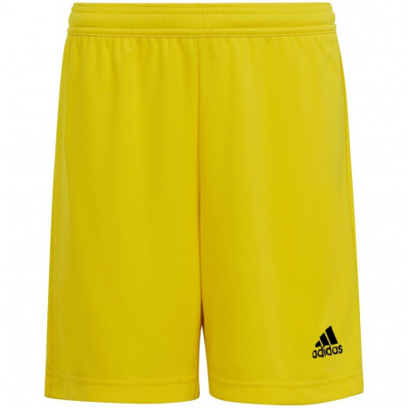 Spodenki dla dzieci adidas Entrada 22 żółte IC7411
