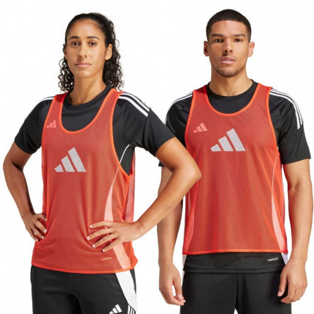 Adidas eristusvest Training 24 BIB JF3245, korallpunane