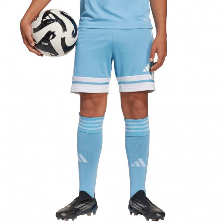 Spodenki dla dzieci adidas Squadra 25 błękitne JJ2426