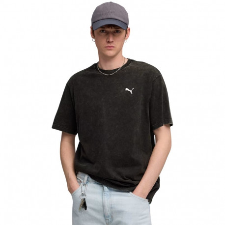Puma meeste t-särk Ess Elevated Relaxed Wash Tee 688048 01, must