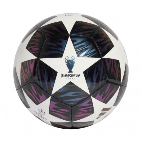 Adidas jalgpall UCL 25/26 Final Club JX9091, must-lilla-valge
