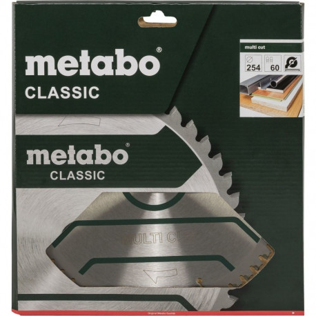 Metabo MultiCutClassic 254x30 60 FZ/TZ 5neg
