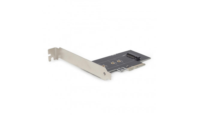Gembird M.2 SSD adapter PCI-Express add-on card  with extra low-profile bracket