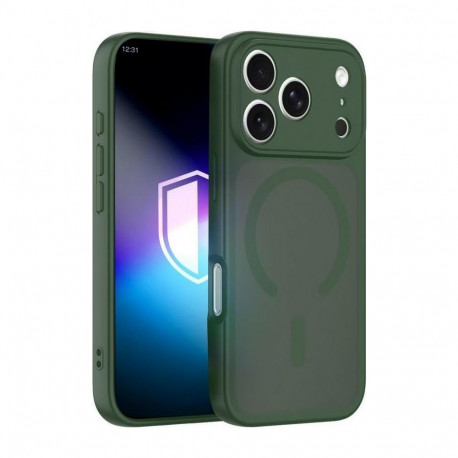 3mk Misty MagCase Green - Apple iPhone 17 Pro (5903108759991)