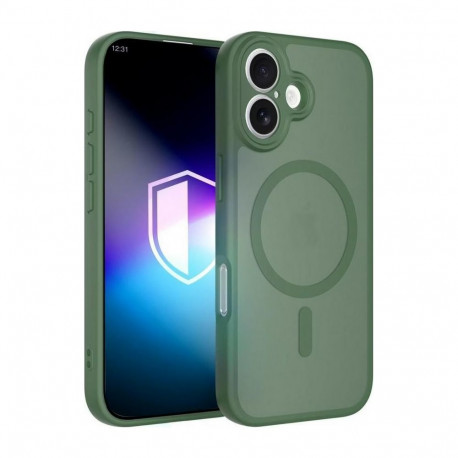 3mk kaitseümbris Apple iPhone 17 Misty MagCase, roheline