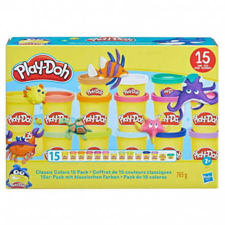 PLAY-DOH voolimismass Klassikalised värvid 15-pakk