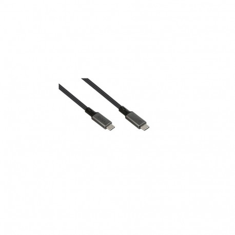 Alcasa Kabel / Adapter USB cable USB4 Gen 2x2 1 m USB C 100 W Grey
