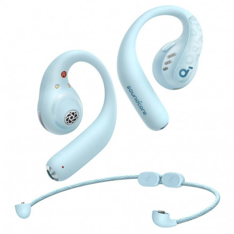 "Anker Soundcore AeroFit Pro ture wireless in-ear Headphones blue"