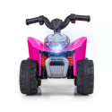 Pojazd quad na akumulator honda atv różowy