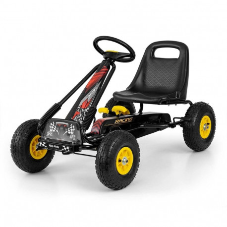 Gokart na pedały thor czarny