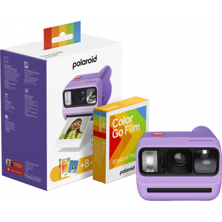 Polaroid Go Gen 3, lilla + Film (8 fotot)