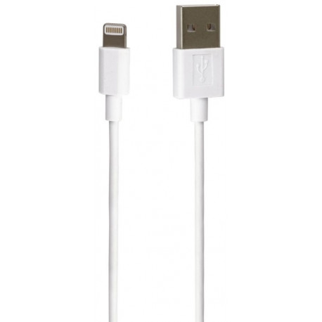 PremiumCord kaabel USB-A - Lightning 2m, valge