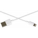 PremiumCord kaabel USB-A - Lightning 2m, valge