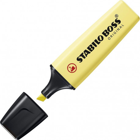 Text marker STABILO Boss pastel, yellow